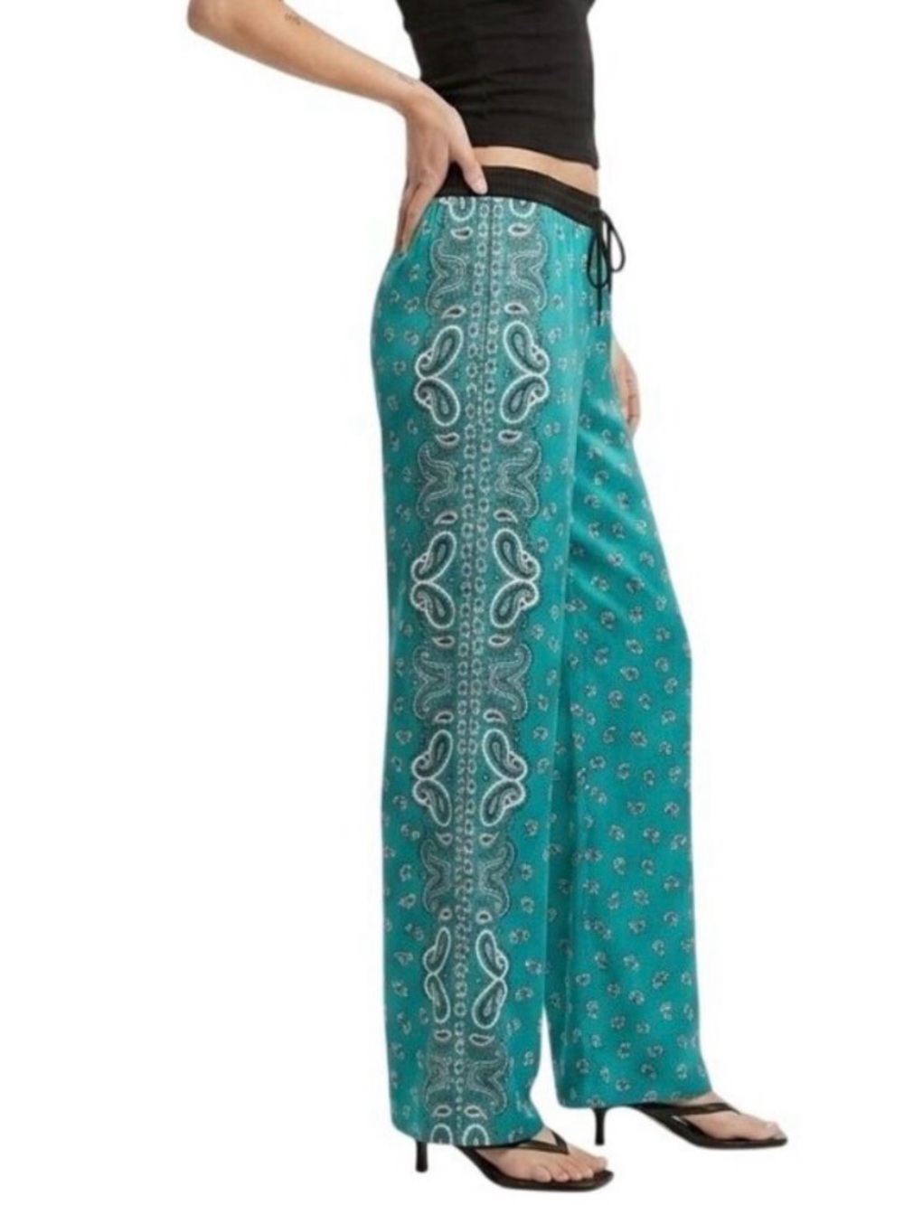 Relax fit comfortable Paisley Pants